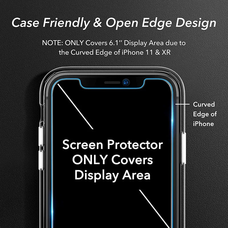 3Pcs Tempered Glass For iPhone 11 12 13 14 15 Pro Max 12 13 Mini screen protector For iPhone 6S 7 8 Plus XR XS Max 16E Glass